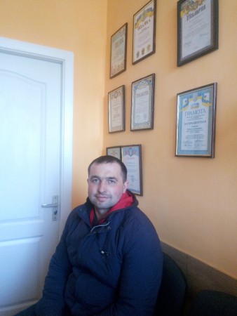 Олександр Федорович Стельмах, оператор котельні постійний.